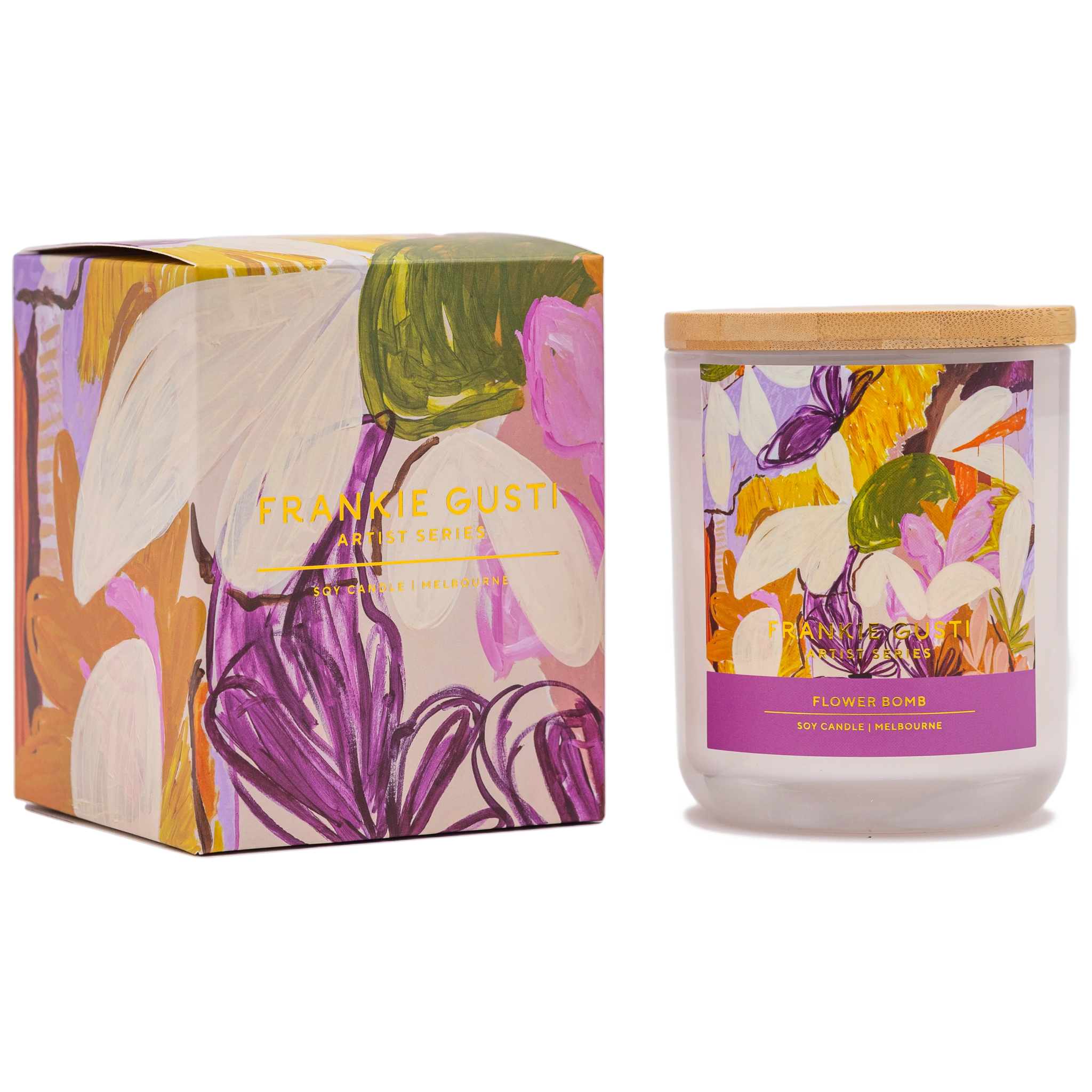 FLOWER BOMB | Artist Series Candle | Kate Mayes