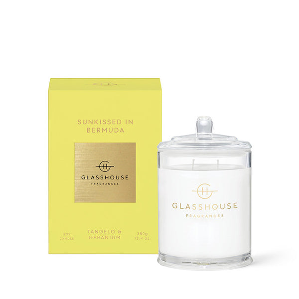 SUNKISSED IN BERMUDA | Tangelo & Geranium | 380g Soy Candle