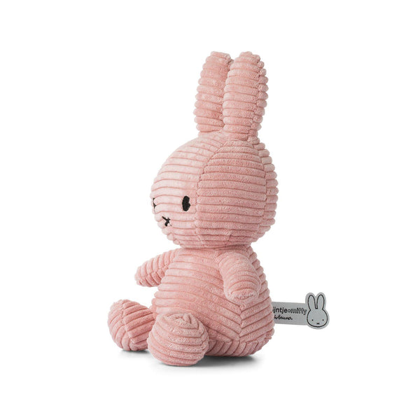 Miffy Sitting Corduroy Pink (23cm)