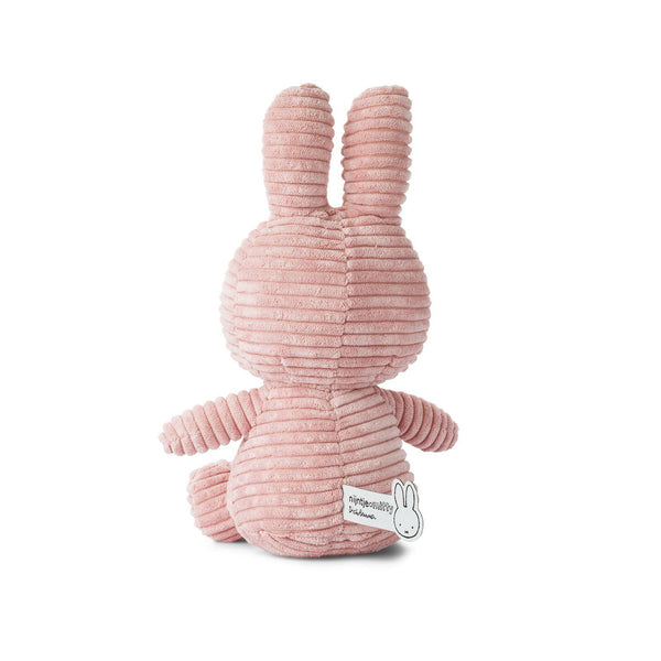 Miffy Sitting Corduroy Pink (23cm)