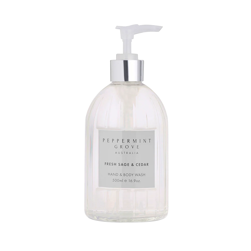 FRESH SAGE & CEDAR | Hand & Body Wash 500mL