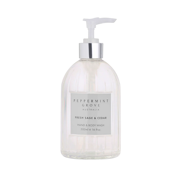 FRESH SAGE & CEDAR | Hand & Body Wash 500mL