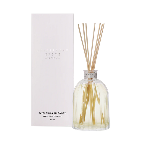 PATCHOULI & BERGAMOT | 350ml Fragrance Diffuser