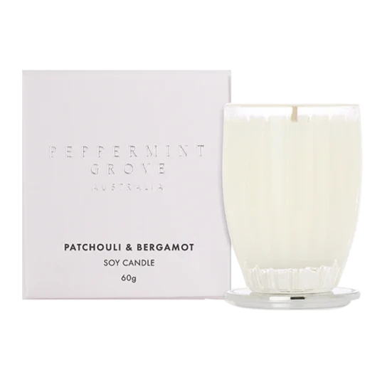 PATCHOULI & BERGAMOT | 60g Soy Candle