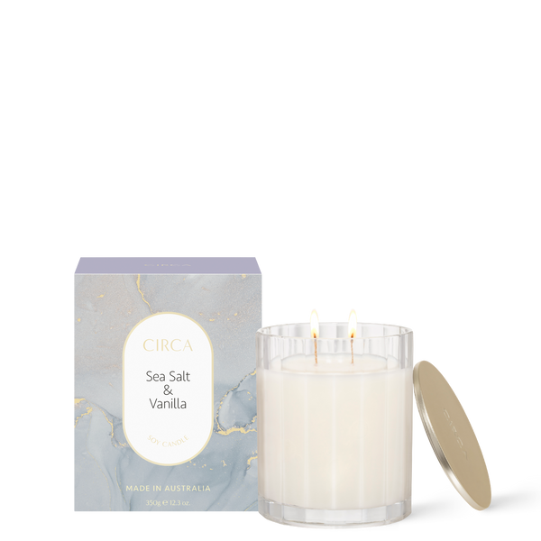 SEA SALT AND VANILLA | Soy Candle 350g