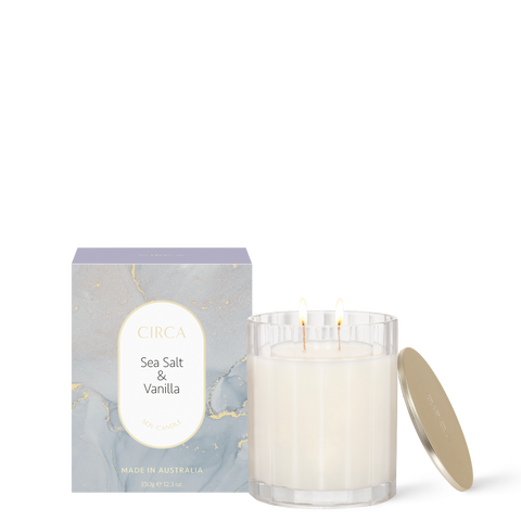 SEA SALT AND VANILLA | Soy Candle 350g