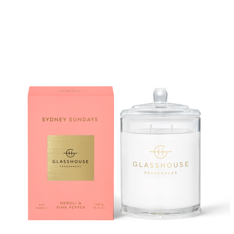 SYDNEY SUNDAYS | Neroli & Pink Pepper | 380g Soy Candle